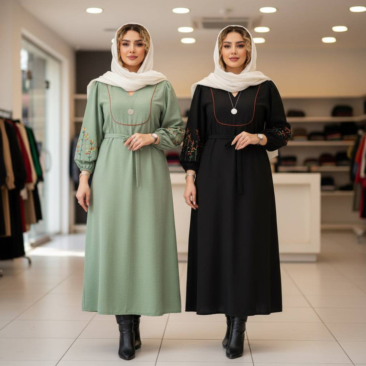 کفتان بابوس گلدوزی شده - فروشگاه راشین سیتی