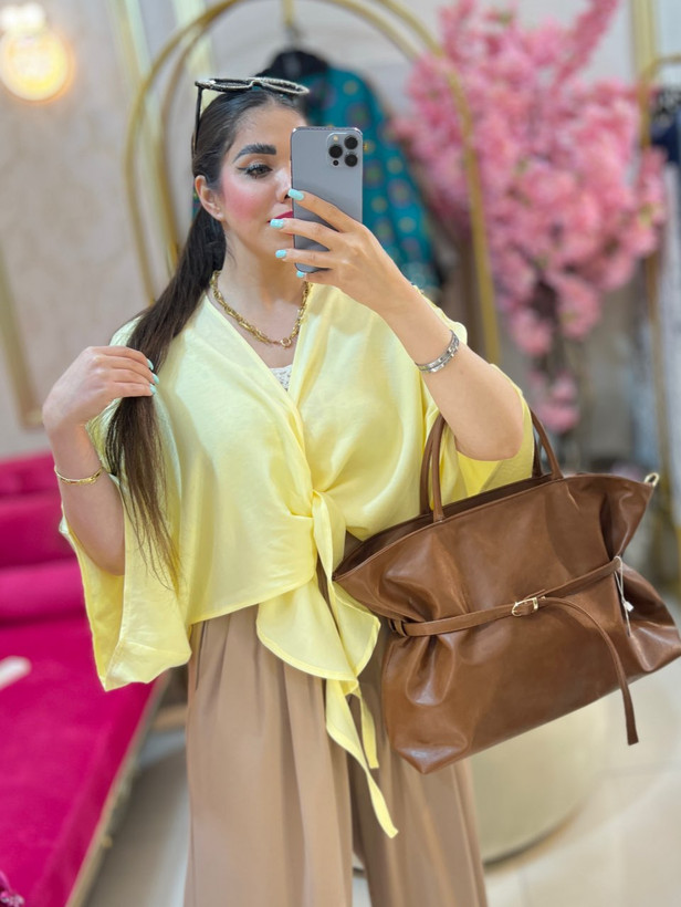 شومیز گره ای فریسایز تا 52 وارداتی - فروشگاه راشین سیتی