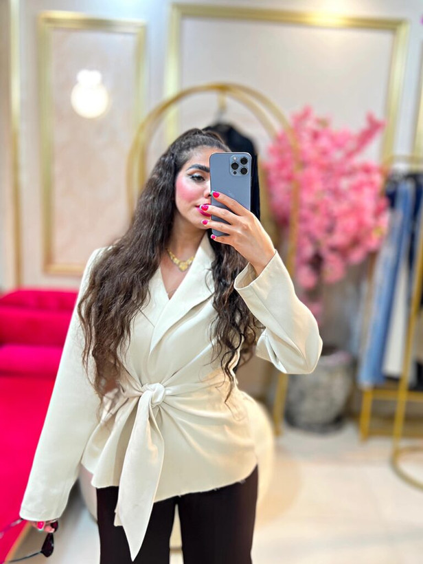 کت گره ای ترک مزونی زنانه - فروشگاه راشین سیتی