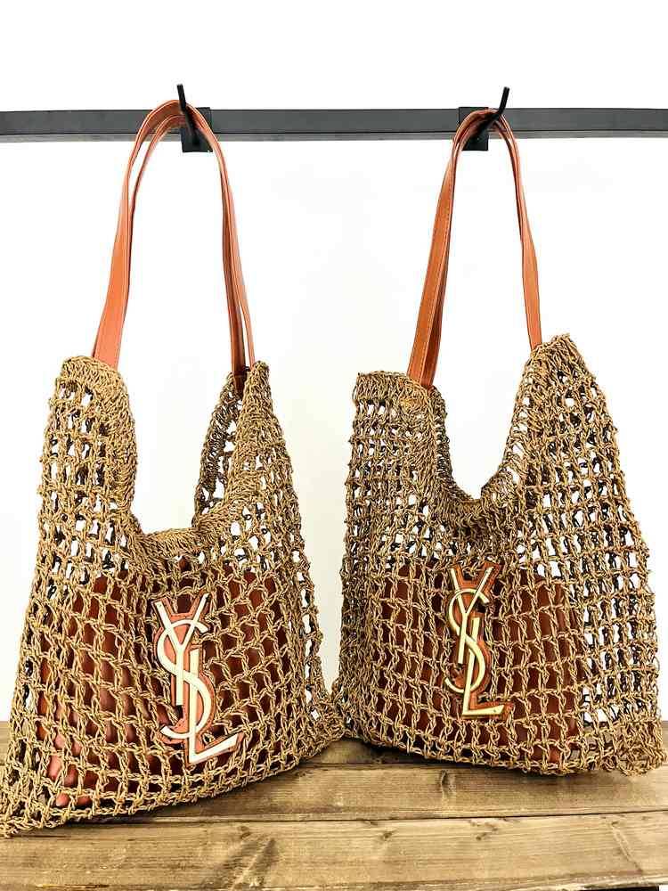 کیف رافیا سایز بزرگ وارداتی زنانه