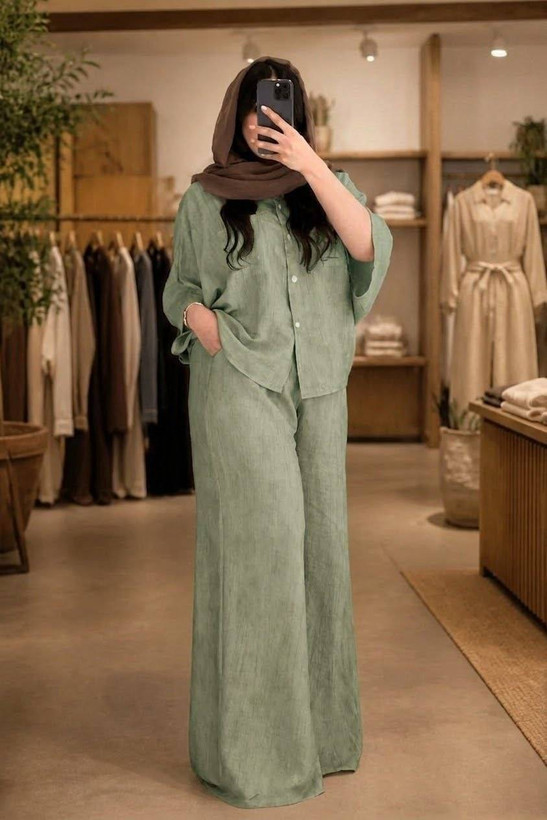 ست شومیز شلوار زنانه شانتون صوفیا