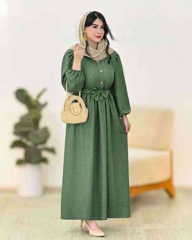 مانتو پیراهنی بلند زنانه