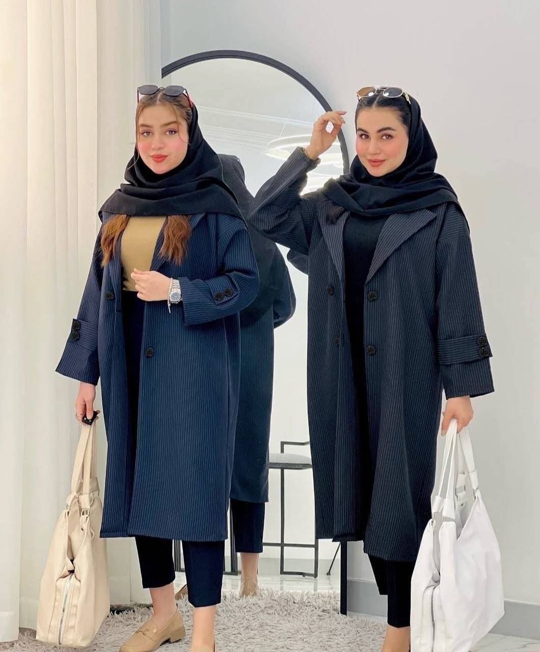 مانتو دیپلمات اداری دانشجویی زنانه