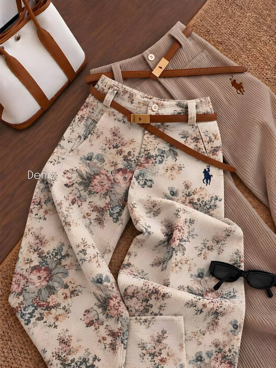 شلوار مخمل پورشه ضخیم زنانه